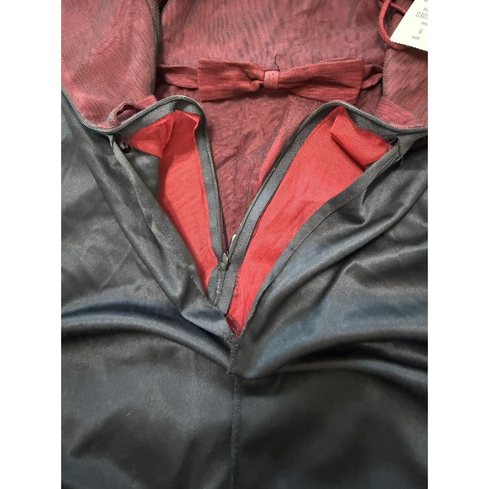 Cache VTG 90s Y2K Dress Tulle Mesh Dark Romantic Goth Vamp Fairy Whimsi SM READ - Picture 13 of 16